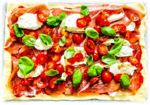 Homemade pizza