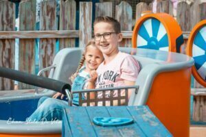 Pretparken met achtbanen voor kleuters